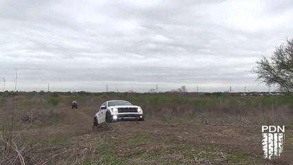 Sexy Gisele jumping in a Raptor
