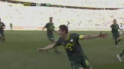 Алжир 0 - 1 Словения Корен Гол World Cup 2010™ South Africa Високо Качество