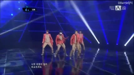 Shinhwa - Venus @ M!countdown (12.04.2012)