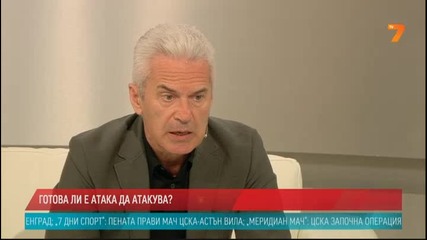 Волен Сидеров в Tв7 гост на Николай Бареков за изборите и програмата на Атака