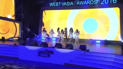 161126 Snsd - Party @ Webtv Asia Awards