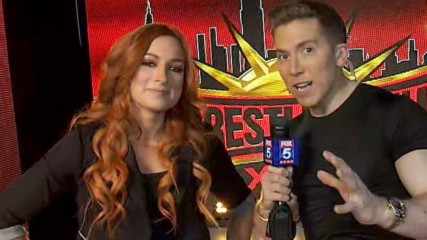 Becky Lynch shares her excitement and determination for WrestleMania on "Good Day New York"