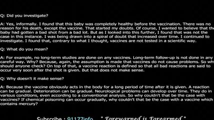 Vaccine Expert Confirms Depopulation Agenda