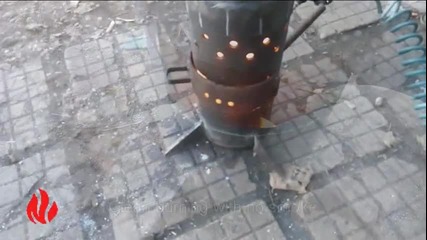 Печка на отработено масло Спарк Торнадо 100