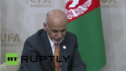 Russia: Putin and Afghanistan’s Ghani talk bilateral cooperation on SCO sidelines
