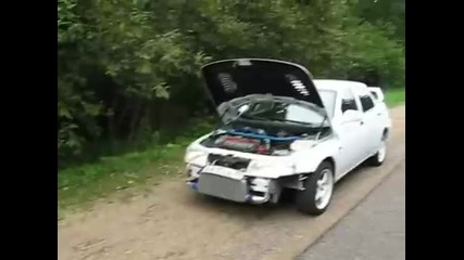 engine Vaz 21106 turbo 330 hp 