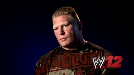 Wwe интервю с Брок Леснар за играта Wwe 12
