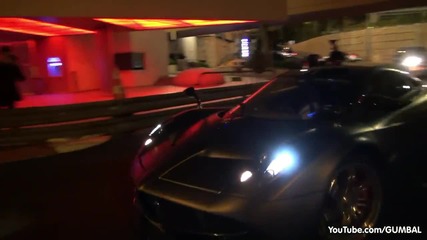 Horacio Pagani кара неговото Pagani Huayra в Монако !