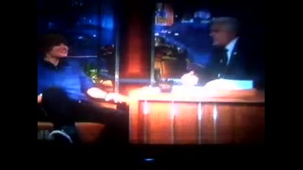 Justin Bieber Jay Leno Interview...funny