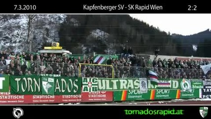 07.03.10 Rapid Ultras away in Kapfenberg 