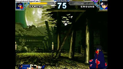 Naruto M.u.g.e.n Itachi Vs Sasuke