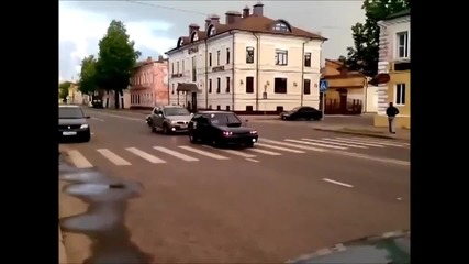 Пешеходец наказа нагъл шофьор !