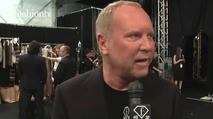 Michael Kors Spring 2012 African Safari - Backstage at New York Fashion Week