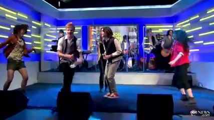 Lemonade Mouth Cast - "determinate" live on Good Morning America