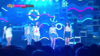 4minute - Is it Poppin? ( Remix version ) @ Music Core [ 20.07. 2013 ] H D
