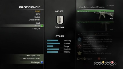 Call of Duty Xp 2011: Call of Duty: Modern Warfare 3 - Proficiency & Attachments Menu