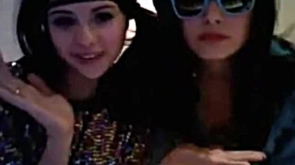 Selena Gomez and Demi Lovato Dancing Randomly