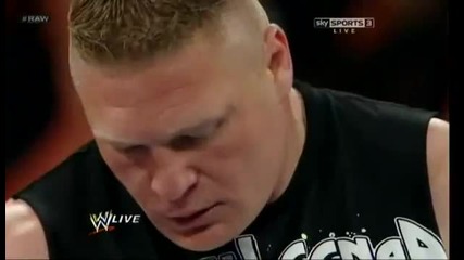 Brock Lesnar F-5 John Cena