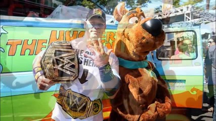 John Cena Отговаря на Скуби-ду На Summerslam ( снимки )