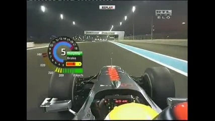 Abu Dhabi Gp 2009 Lewis Hamilton 