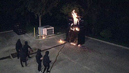 Mystery group sets generator on fire: Raw, Aug. 3, 2020