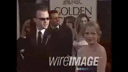 Heath And Michelle - Премиерата На Golden Globe