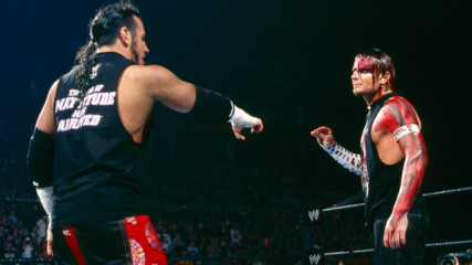 The Hardy Boyz collide in the Royal Rumble Match: Royal Rumble 2003
