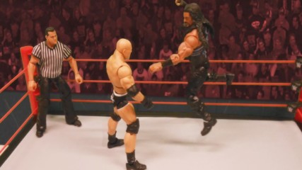 Roman Reigns vs. Goldberg: Action Figure Showdown