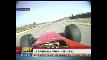 Ferrari F60 F1 Шейкдаун 