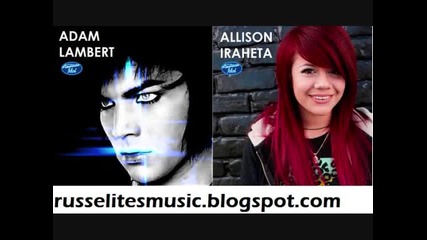 Adam Lambert & Allison Iraheta - Slow Ride ( Studio Recording)