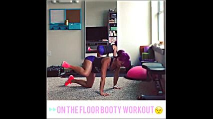 On floor booty workout
