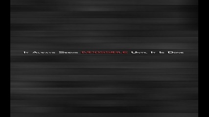 Manafest - Impossible (darkness edition)