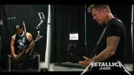 Metallica - In The Tuning Room - Belfast [may 12, 2010]