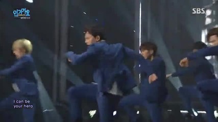 74.1129-2 Monsta X - Hero, Sbs Inkigayo E841 (291115)