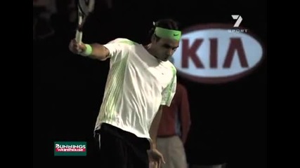 Roger Federer slow motion video 