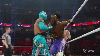 The Lucha Dragons & Los Matadores vs The New Day & The Ascensio: Raw 03 August 2015