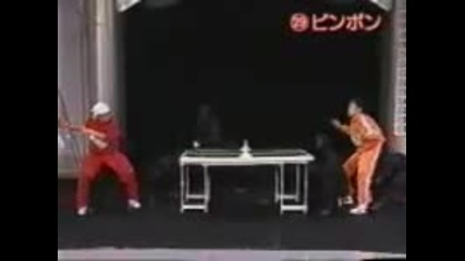 Ninja table tennis - Смях