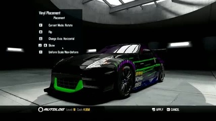 Need for speed shift 2 nissan