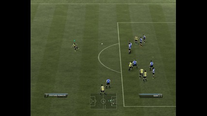 Fifa 2012 - My Gameplay (free kick) #6