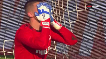 Martin Sekulić with a Penalty Shot vs. PFC Lokomotiv Plovdiv