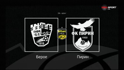 Преди кръга: Берое – Пирин