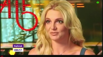 Britney Spears в Daybreak - Интервю за Femme Fatale Tour 2011