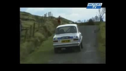 Ford Escort Mki et Austin Mini Cooper S Rallye Irlande 2008 