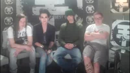 Christmas greetings from Tokio Hotel! 