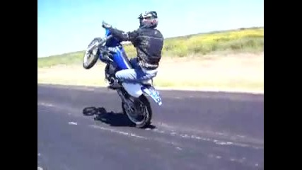 Yamaha yz450f на задна гума 
