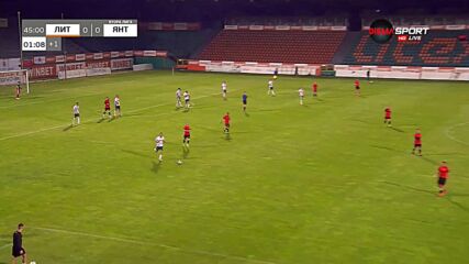 Литекс - Янтра 0:0 /първо полувреме/