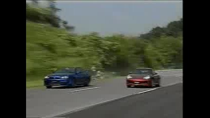 Nissan Skyline Gtr R34 Vs. Porsche 911 Tur