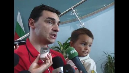 Владо Николов: Отборът ни върви нагоре