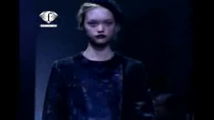 Fashion Tv - Model Gemma Ward. Milan Fall Winter 05 06