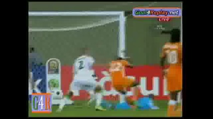 Ivory Coast - Algeria 2 - 2 (2 - 3, 24 1 2010) 
